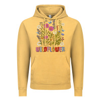 Vintage Mustard wildflower malias Vintage Hoodie - MaliasSmallBusiness