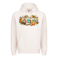 Pale Pink gather here with grateful hearts Premium Hoodie - CowGirlArtShop