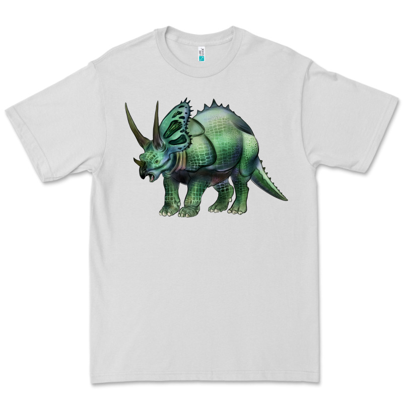 Dinosaur Triceratops Premium Tee by Artiststas | Teevron