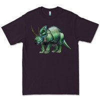 Plum dinosaur triceratops Premium Tee - Artiststas