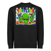 Black LGBTQ Gaylien Tumbler Heavyweight Sweatshirt - BundleAndBundleShop