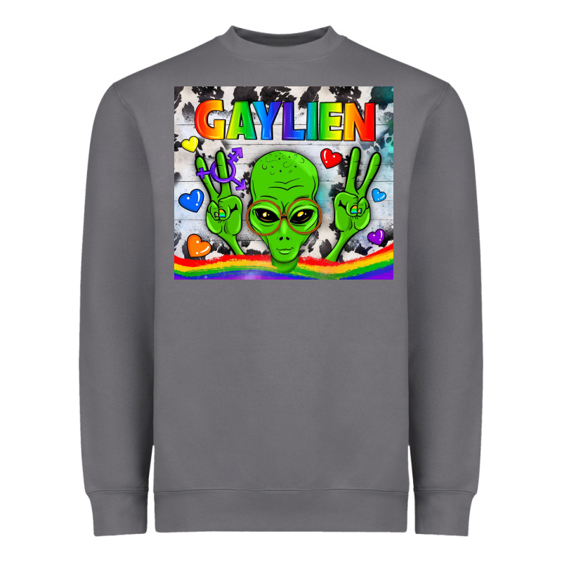 Lgbtq Gaylien Tumbler Heavyweight Sweatshirt by BundleAndBundleShop | Teevron