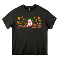 Christmas Feeling Jolly Santa Heavy Core Tee | Teevron