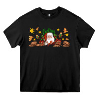 Black Christmas feeling jolly santa Heavy Core Tee - Artiststas