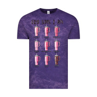 Cloud Purple god says i am bible verse stanley Vintage Tee - MaliasSmallBusiness