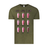 Vintage Olive god says i am bible verse stanley Vintage Tee - MaliasSmallBusiness