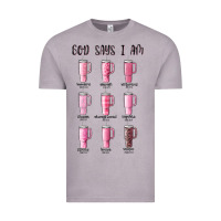 Vintage Zinc god says i am bible verse stanley Vintage Tee - MaliasSmallBusiness