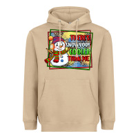 Mushroom theres snowbody cooler than me Heavyweight Hoodie - CowGirlArtShop