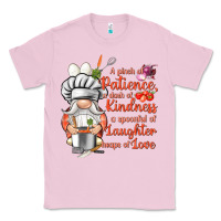 Bubblegum Pink patience a dash of kindness Classic Tee - NancyCooperArtShop