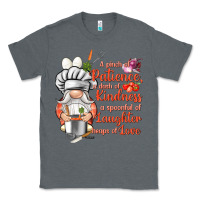 Charcoal Heather patience a dash of kindness Classic Tee - NancyCooperArtShop