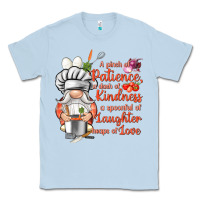 Dusty Blue patience a dash of kindness Classic Tee - NancyCooperArtShop