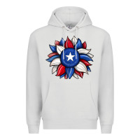 Dove Grey sunflower texas flag 2 Premium Hoodie - JahusDesignShop