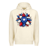 Sandshell sunflower texas flag 2 Premium Hoodie - JahusDesignShop