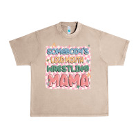 French Oak somebody's loud mouth wrestling mama Urban Heavy Tee - MaliasSmallBusiness