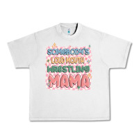 Lunar Rock somebody's loud mouth wrestling mama Urban Heavy Tee - MaliasSmallBusiness