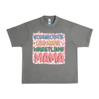 Tornado somebody's loud mouth wrestling mama Urban Heavy Tee - MaliasSmallBusiness