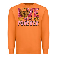 Carrot Love you forever Valentine's Day Premium Sweatshirt - HowdyJamesFarm