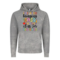 Cloud Rock i ve been bringing sass to the class for 100 days Vintage Hoodie - MaliasSmallBusiness