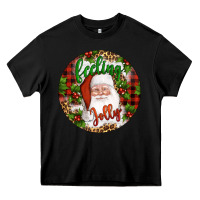 Black Christmas feeling jolly santa Heavy Core Tee - Artiststas