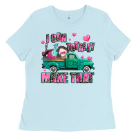Baby Blue i can totally make that Ladies Tee - AdoDesignShop