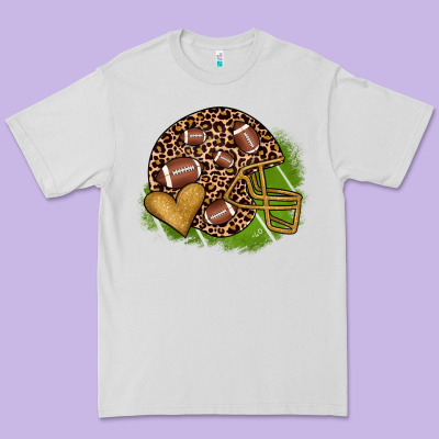 American Football Helmet Premium Tee Designed By Jahusdesignshop