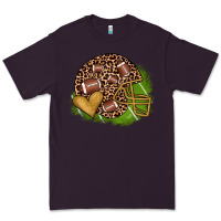 Plum american football helmet Premium Tee - JahusDesignShop