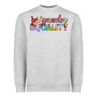 Heather Grey Western LGBTQ Gender Equality Heavyweight Sweatshirt - BundleAndBundleShop