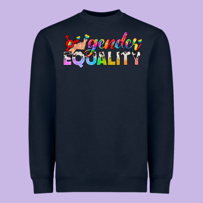 Western Lgbtq Gender Equality Heavyweight Sweatshirt Designed By Bundleandbundleshop