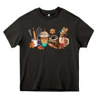 Asphalt cookie coffee cup Heavy Core Tee - AdoDesignShop