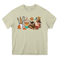 Mossy cookie coffee cup Heavy Core Tee - AdoDesignShop