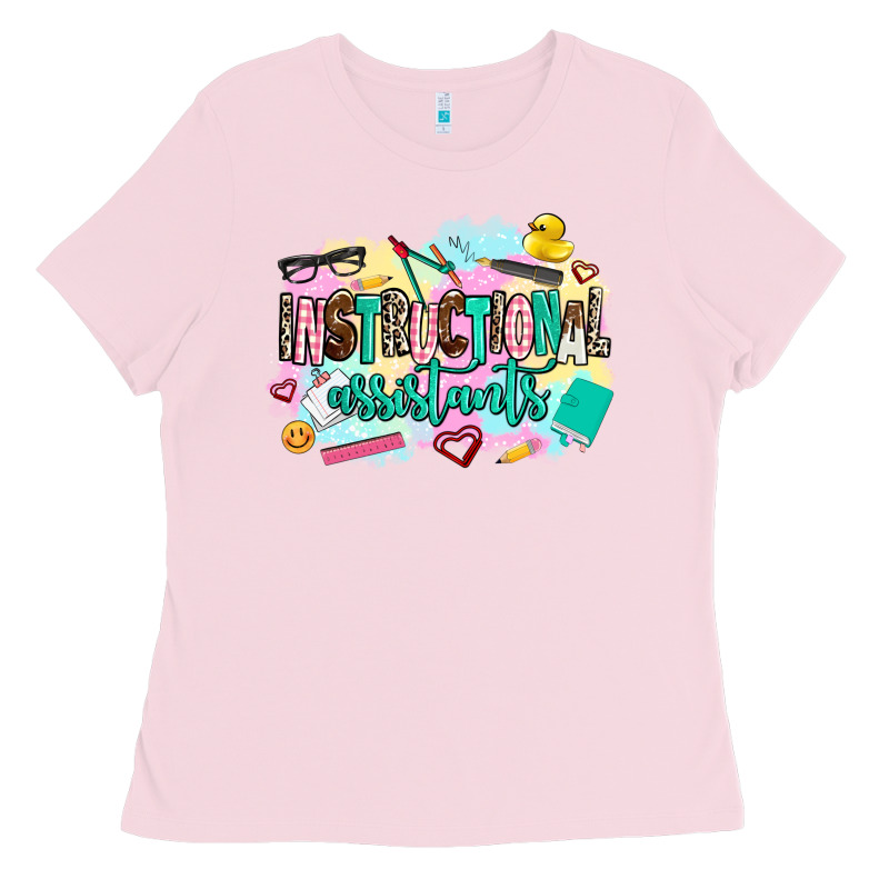 Instructional Assistant's Ladies Tee by AdoDesignShop | Teevron