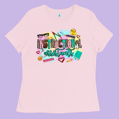 Instructional Assistant's Ladies Tee Designed By Adodesignshop