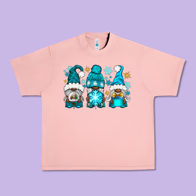 Winter Afro Gnomies Urban Heavy Tee Designed By Nancycooperartshop