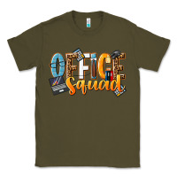 Army Green office squad Classic Tee - NancyCooperArtShop