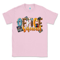 Bubblegum Pink office squad Classic Tee - NancyCooperArtShop