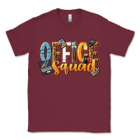 Burgundy office squad Classic Tee - NancyCooperArtShop