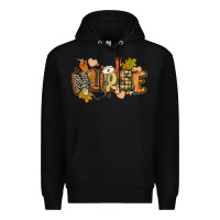 Black fall nurse Premium Hoodie - CowGirlArtShop