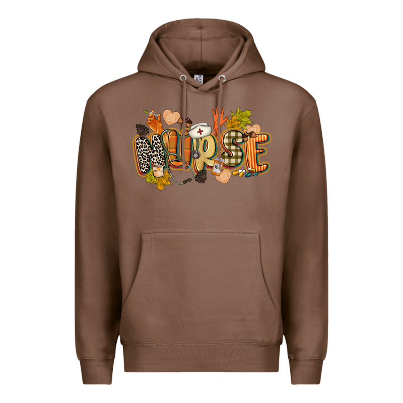 Fall Nurse Premium Hoodie by CowGirlArtShop | Teevron