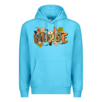 Ocean Blue fall nurse Premium Hoodie - CowGirlArtShop