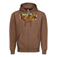 Chestnut school nurse juneteenth Zipper Hoodie - NancyCooperArtShop