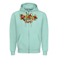 Seafoam school nurse juneteenth Zipper Hoodie - NancyCooperArtShop