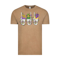 Vintage Coffee mardi gras snowballs Vintage Tee - MaliasSmallBusiness