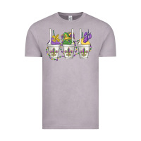 Vintage Zinc mardi gras snowballs Vintage Tee - MaliasSmallBusiness