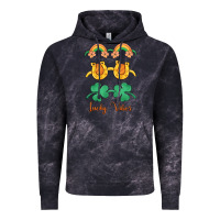 Cloud Black lucky vibes st. patrick's day Vintage Hoodie - MaliasSmallBusiness