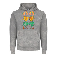 Cloud Rock lucky vibes st. patrick's day Vintage Hoodie - MaliasSmallBusiness