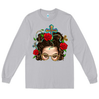 Moon Dust Messy Bun Mom Faith And Rose Long Sleeve Tee - BundleAndBundleShop