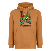 Meerkat love nurse life christmas Heavyweight Hoodie - CowGirlArtShop