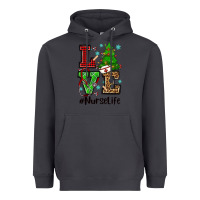 Smoke love nurse life christmas Heavyweight Hoodie - CowGirlArtShop
