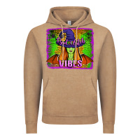 Vintage Coffee bad witch vibes Vintage Hoodie - Jasminsmagicworld