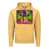 Vintage Mustard bad witch vibes Vintage Hoodie - Jasminsmagicworld